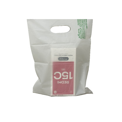 Biometa Compostable D-Cut Custom Shopping Bags | Premium Eco Packaging