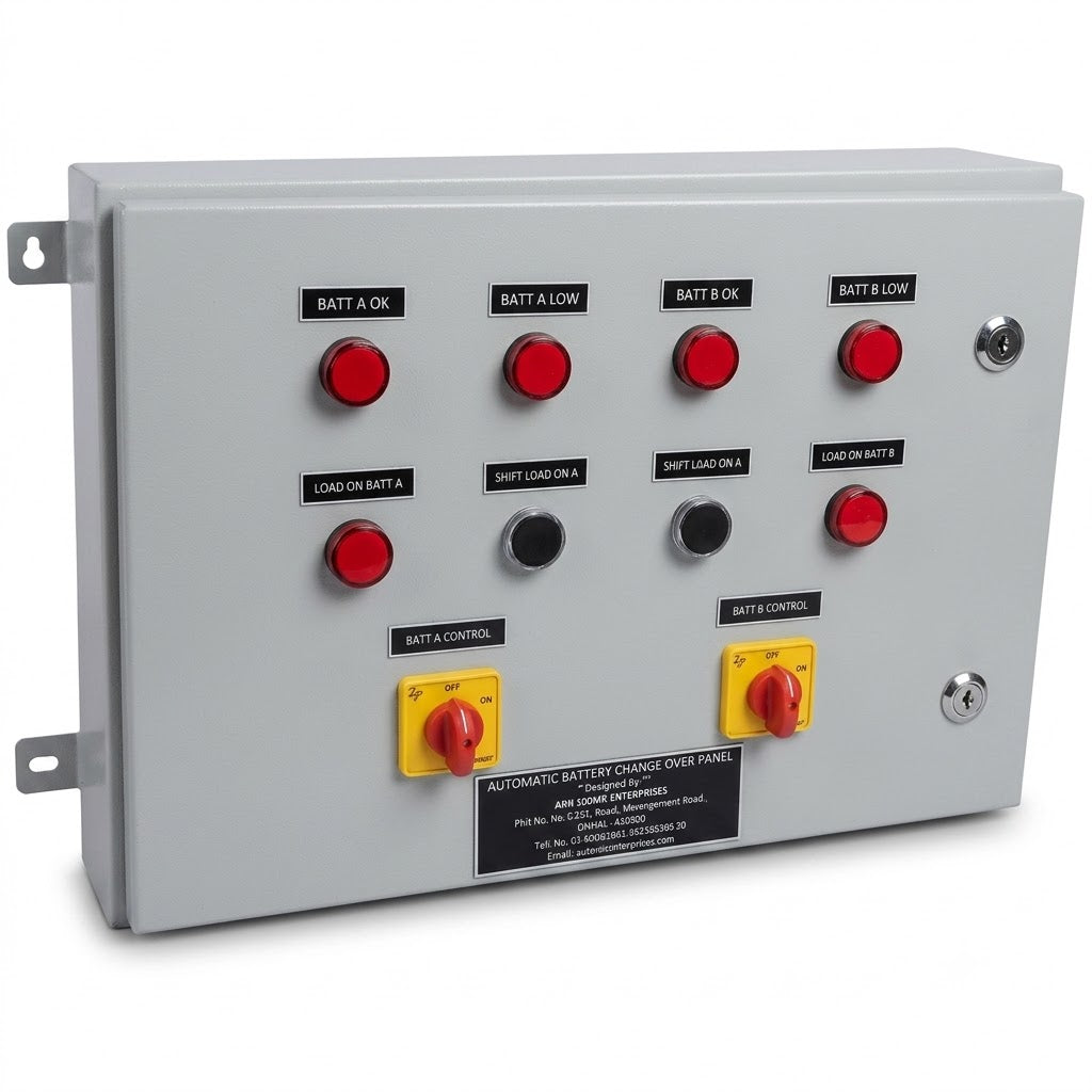 Change Over Panel - Industrial AC Change Over Panel (IP Rated, High Performance)