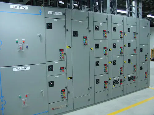 Industrial Motor Control Center (MCC) Panel for Efficient Motor Monitoring & Distribution (220V)