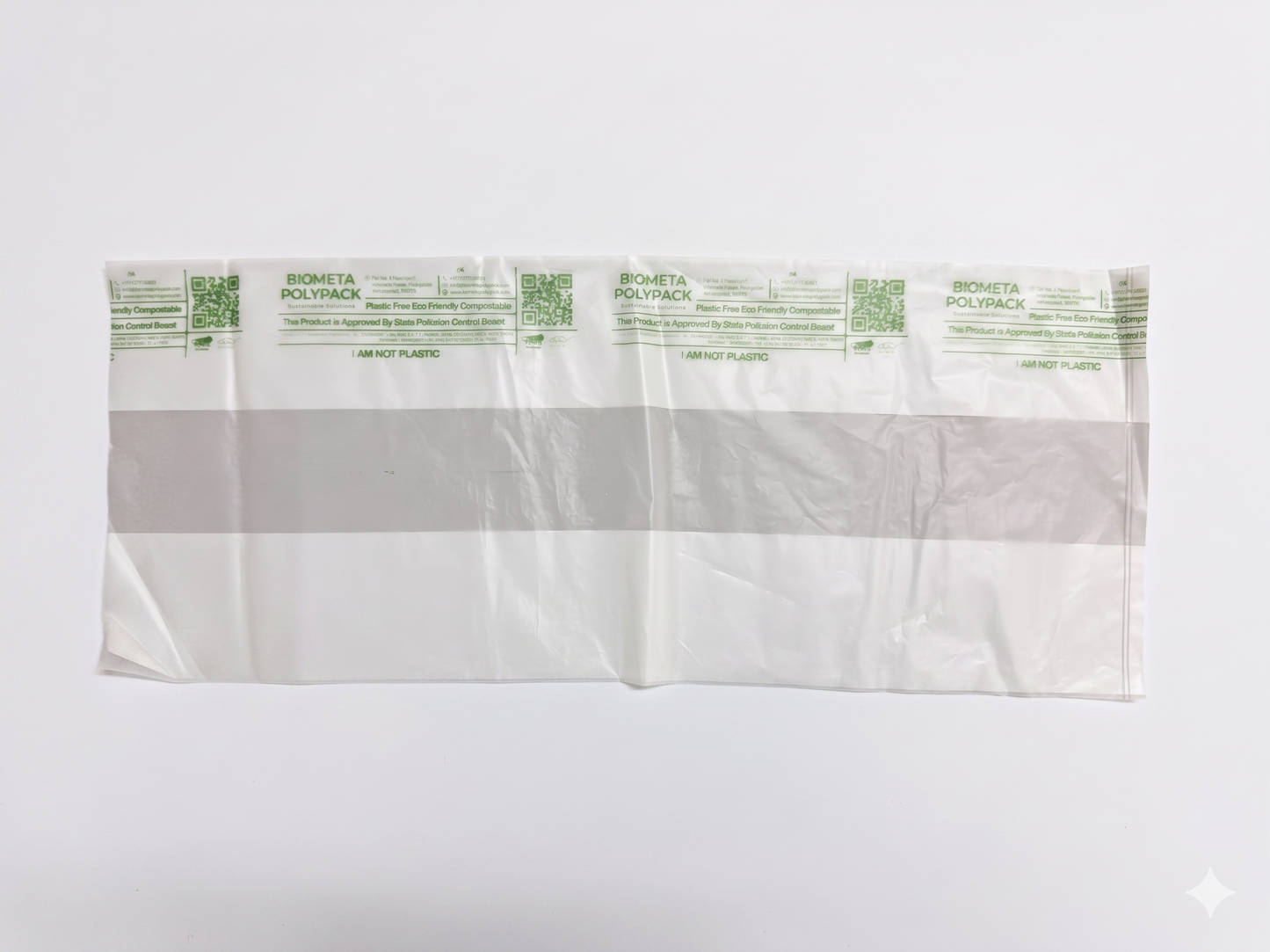 Biometa Compostable Kirana Carry Bags | Sustainable Grocery Packaging