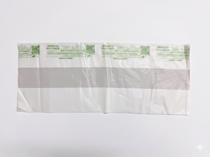 Biometa Compostable Kirana Carry Bags | Sustainable Grocery Packaging
