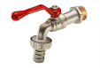 Bibcock with Aluminium Handle & Hose Connector 2510