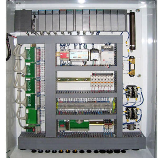 Industrial PLC Panel for Automated Process Control & Electrical Monitoring