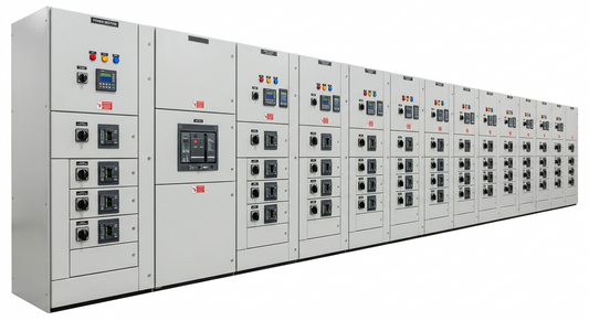 Industrial MCC Panels - Heavy Duty Industrial MCC Panel with Copper Bus Bar (415V)