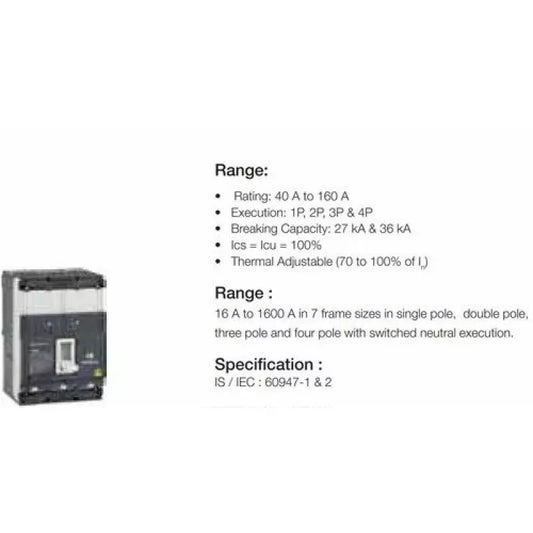 Havells HID 4-Pole Molded Case Circuit Breaker - 415V (1200A)