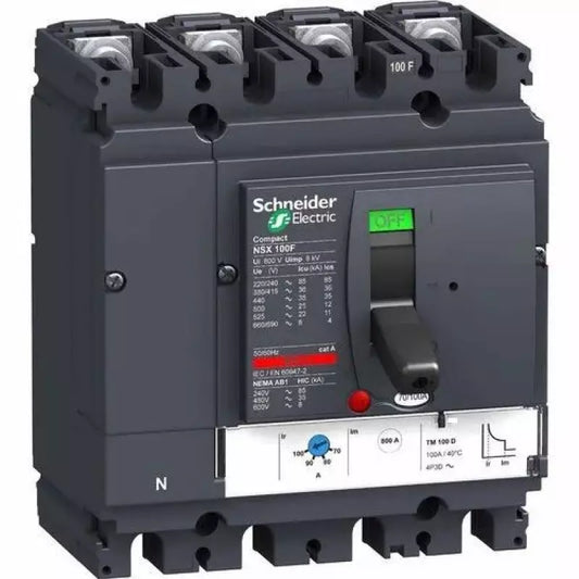 Schneider Electric CE Certified Industrial MCCB Series (16 to 3200A)