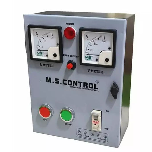 Single Phase Control Panel - CRCA Single Phase Control Panel (Fully Automatic, 220V)