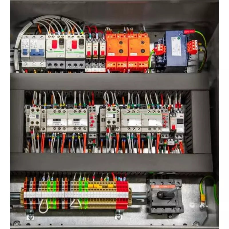 Star Delta Motor Control Panel - Automatic Star Delta Motor Control Panel (3 HP, 220/240V)