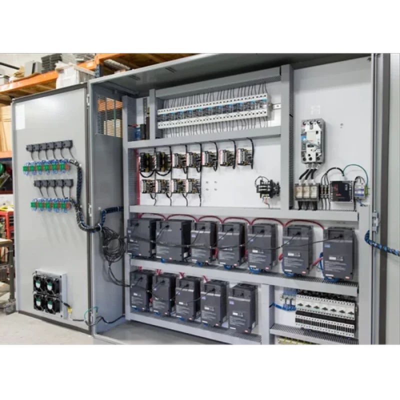 Industrial Water Treatment Plant Control Panel for Automated Process Management (120V)